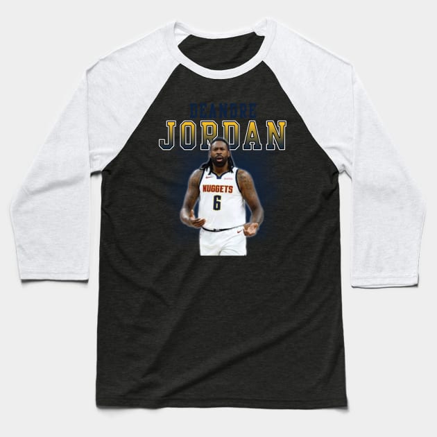 DeAndre Jordan Baseball T-Shirt by Bojes Art